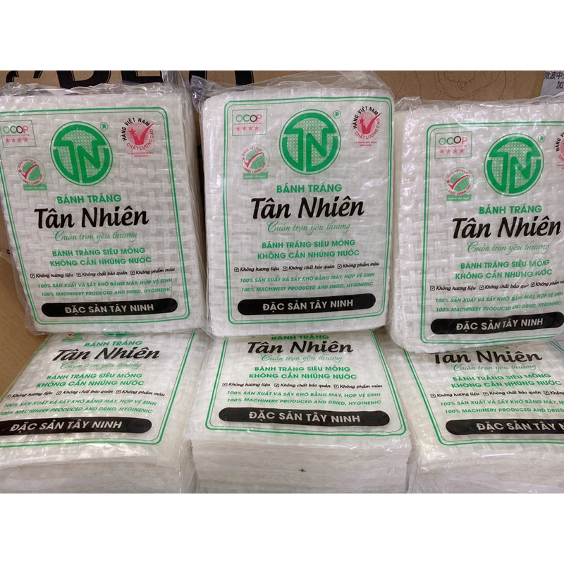 Bánh Tráng Cuốn Thịt 500gr Loại Vuông - Đặc Sản Tây Ninh