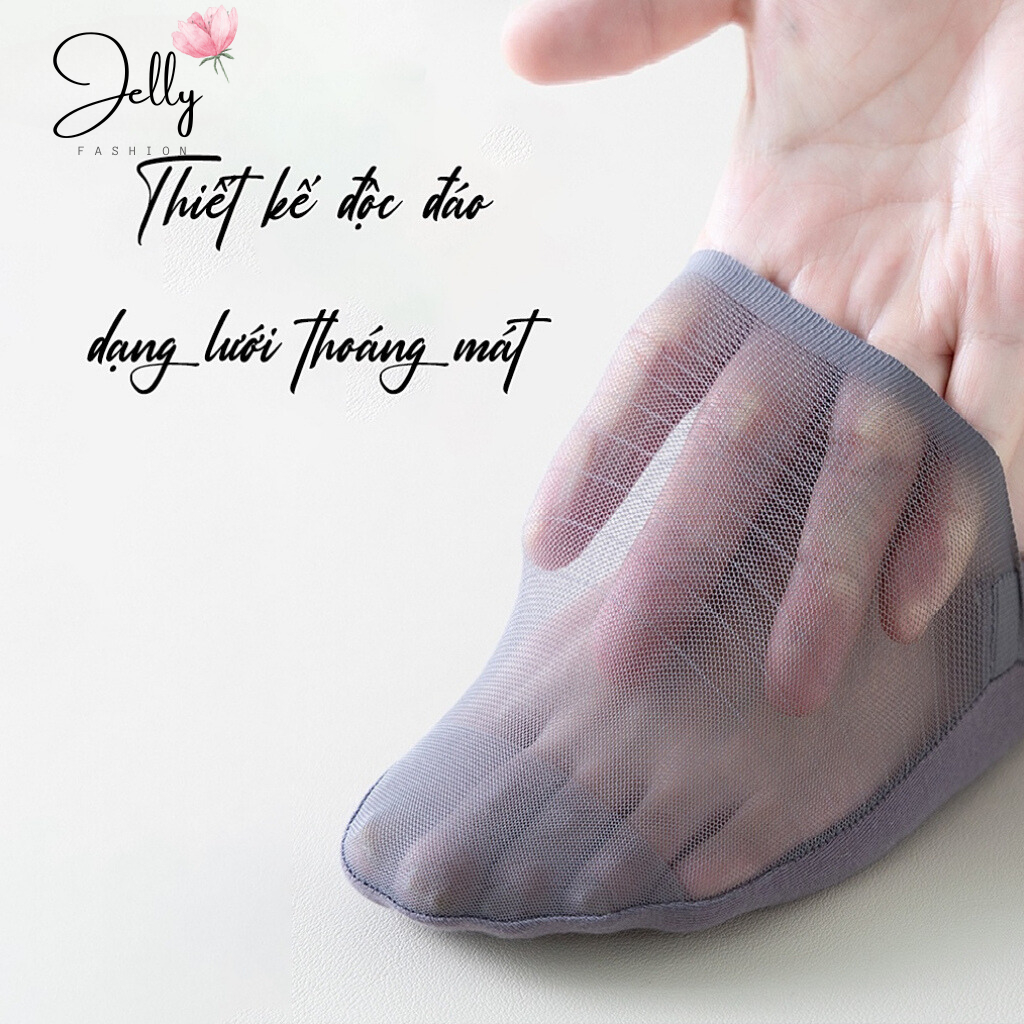 Tất Nam Đi Giày Lười, Tất Bàn Chân Nam Dạng Lưới Thoáng Mát, Chống Hôi Chân Hiệu Quả