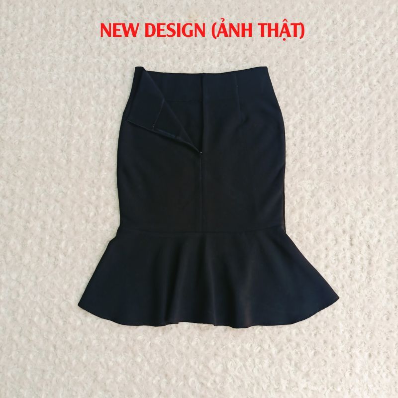 Chân váy đuôi cá công sở dáng dài Hàn Quốc thanh lịch, ôm body Vannhshop MS009