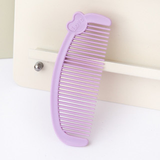 Lược chải tóc mini hình trái tim nhiều màu sắc