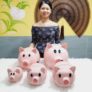 Heo đất piglet gốm sứ size 2 và size 3