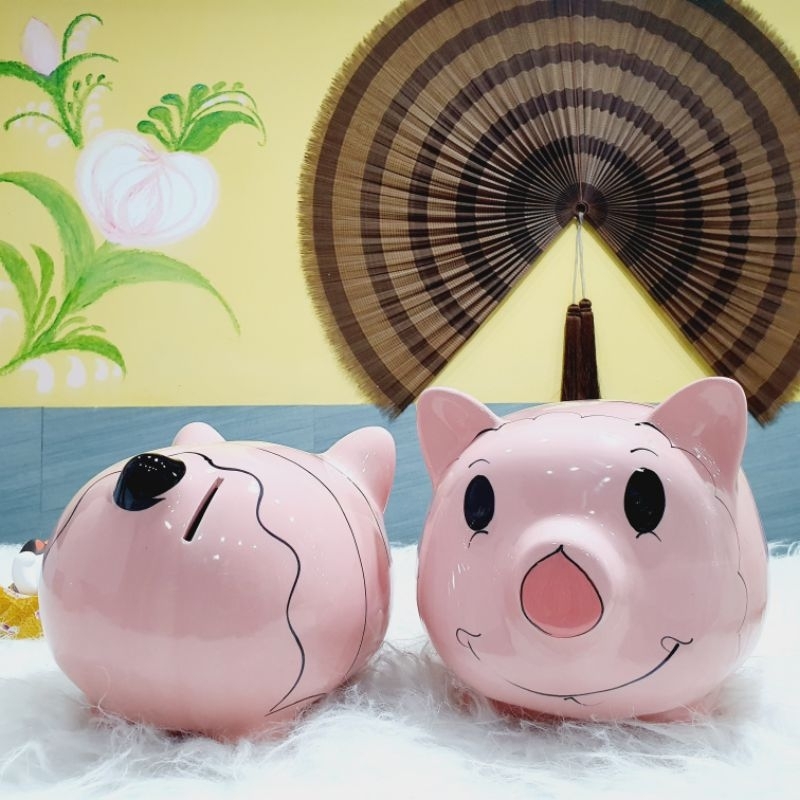 Heo đất piglet gốm sứ size 2 và size 3