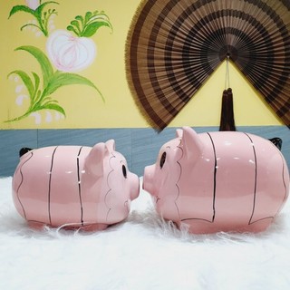 Heo đất piglet gốm sứ size 2 và size 3