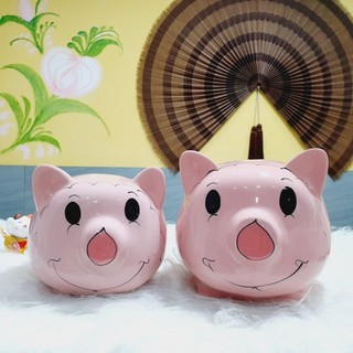 Heo đất piglet gốm sứ size 2 và size 3