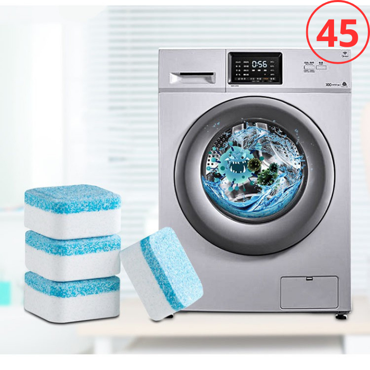 Viên Tẩy Vệ Sinh Lồng Máy Giặt, Sủi sạch vi khuẩn, Tẩy Sạch Cặn Bẩn Lồng Giặt -TapHoaXanh-45