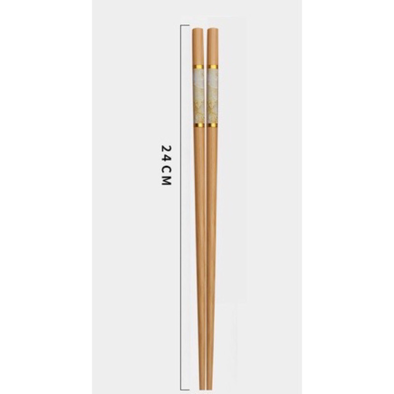 Vỉ 10 đôi đũa tre cao cấp xuất nhật,đũa ăn cơm trổ đá vân hoa tinh sảo