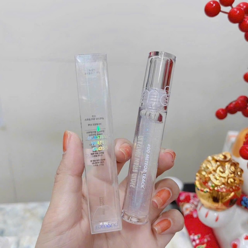 Son Tint  Bóng  Romand Glasting Water Gloss( không màu)