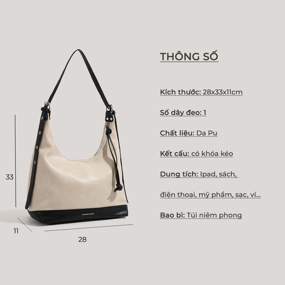 Túi tote da thời trang đeo chéo mẫu mới 2023 A65
