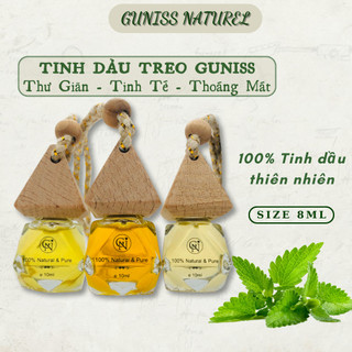 Tinh Dầu Treo Xe Cao Cấp Guniss Naturel | Treo Ô Tô, Tủ Quần Áo, Thơm Phòng, Đuổi Muỗi | Có Kiểm Định COA.