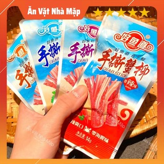 Thanh cua ăn liền tẩm vị cay đồ ăn vặt trung quốc ăn siêu dính