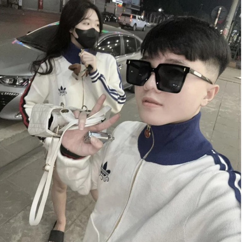 Áo Khoác Thêu GC Chất Len Mí Viền Tay💕Áo Bomber Khóa Kéo Dáng Rộng Dành Cho Nam Nữ