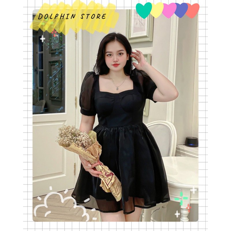 - Đầm voan bigsize - đầm ngắn bigsize - đầm công chúa bigsize - đầm đi tiệc bigsize - đầm kem bigsize
