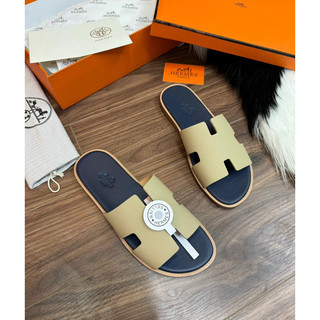 Dép lê nam quai ngang ℍ𝕖𝕣𝕞𝕖𝕤 quai be fullbox