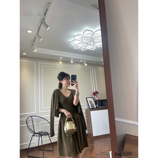 Set váy len hàng QCL1