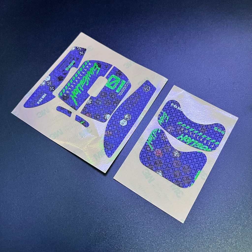 Tấm Dán Grip Tape Evangelion Battlefields Chống Trượt Cho Chuột Logitech GPW Sẵn Keo 3M - Hàng New