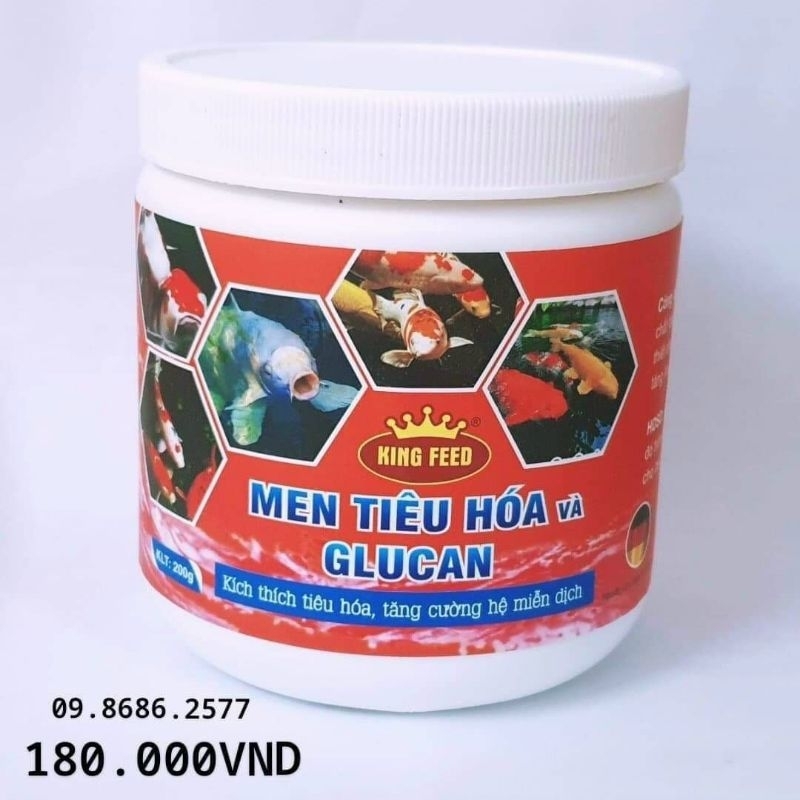Men Tiêu Hóa & Glucam Cá Koi