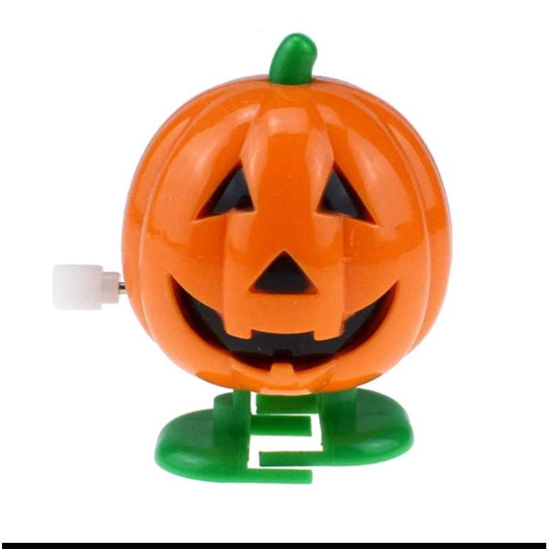 Đồ chơi bí ngô Halloween mini vặn cót biết đi