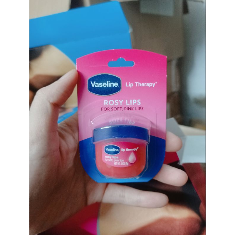 SÁP DƯỠNG MÔI VASELINE LIP THERAPY TRẮNG VÀ HỒNG