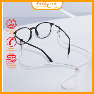  Dây đeo kính bằng silicon chống rơi chống trượt có thể tự điều chỉnh 1 cách phù hợp 