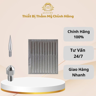 Vỉ Kim Đốt, Kim Đốt Dài, Đầu Tù, Kim châm cứu đốt mụn ruồi mụn thịt trong spa