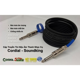 Cáp tín hiệu guitar chất lượng cao Cordial-Soundking Guitar Cable