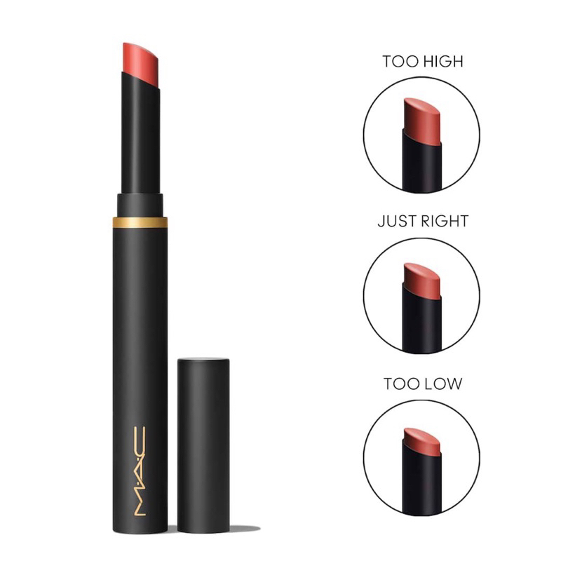 |AUTH - BILL US| 𝐌𝐀𝐂 𝐏𝐨𝐰𝐝𝐞𝐫 𝐊𝐢𝐬𝐬 𝐕𝐞𝐥𝐯𝐞𝐭 𝐁𝐥𝐮𝐫 𝐒𝐥𝐢𝐦 full size - full box