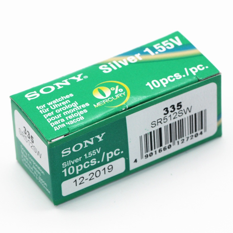 Pin đồng hồ Sony loại vỉ 1 viên SR626SW