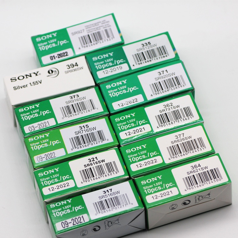 Pin đồng hồ Sony loại vỉ 1 viên SR626SW