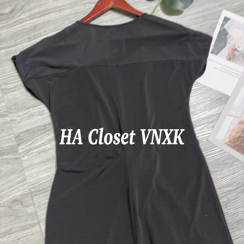 ĐẦM Thun Ladong Thắt Nơ XuấT Dư