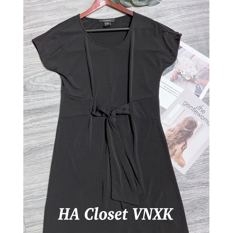 ĐẦM Thun Ladong Thắt Nơ XuấT Dư