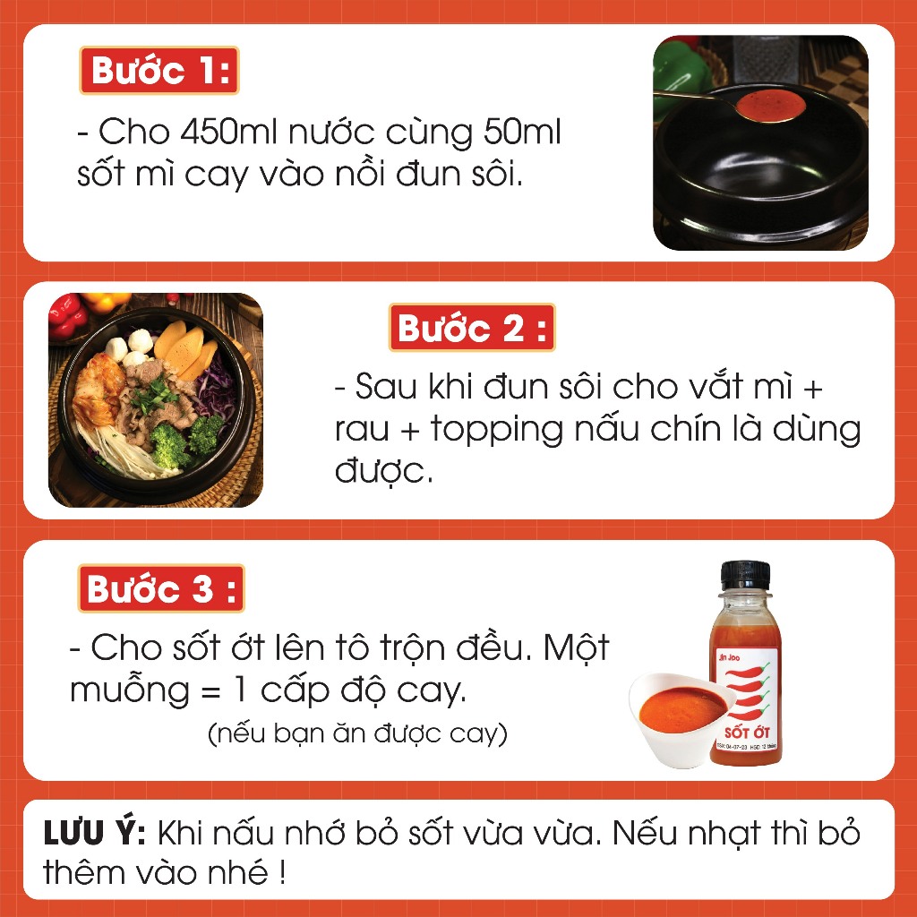 6 vắt mì chuyên nấu mì cay