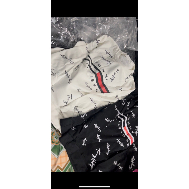 Áo nỉ dài tay tommy