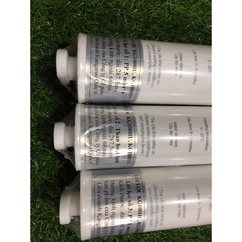 Bộ lõi lọc 123 KG100HU - máy lọc nước ro