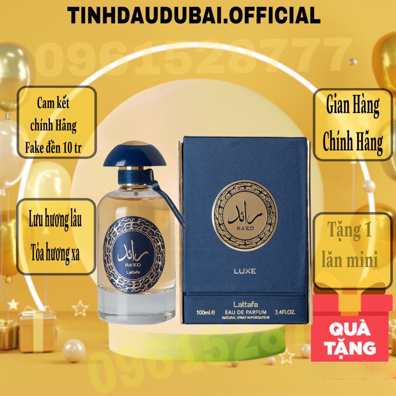 Nước Hoa Nam Re’ed Luxe 100ml
