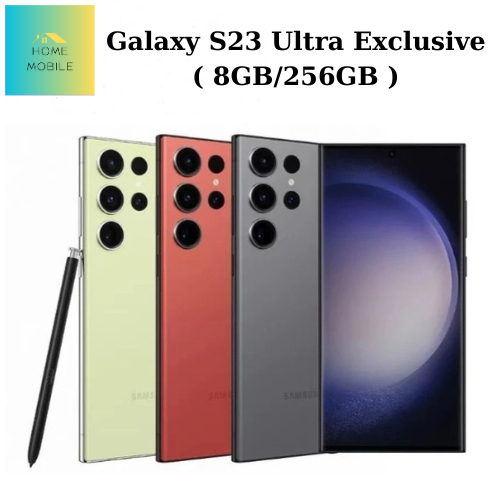 Điện thoại Samsung Galaxy S23Ultra Exclusive 5G 8GB/256GB - Hàng Chính hãng
