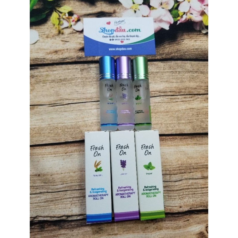 Dầu gió bi lăn fresh on