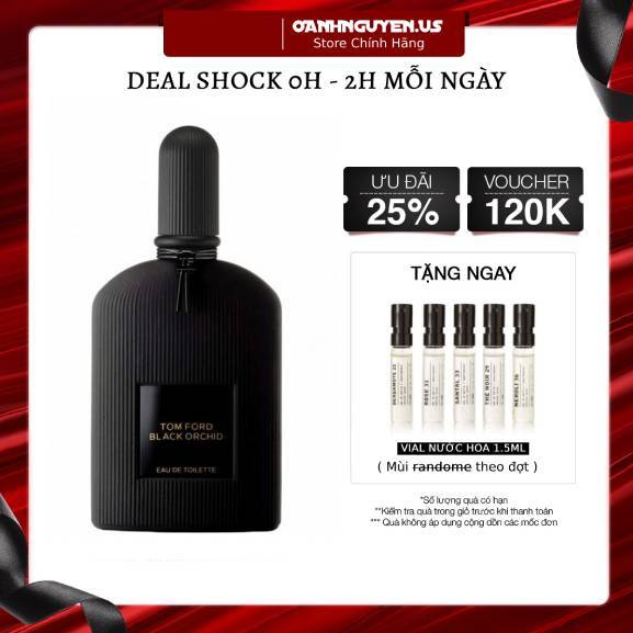 Nước Hoa Tom Ford EDT 100ml Mạnh Mẽ BLack Orchid NEW 2023
