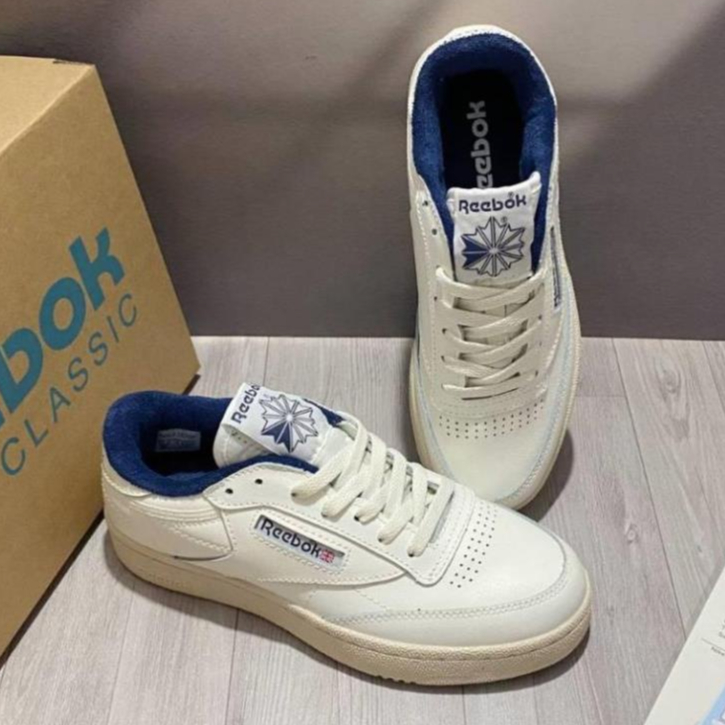 Giày thể thao Reebok Club C Mid II Vintage ‘White Bright Cobalt’ H69121