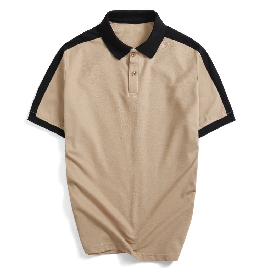 Áo Polo Nam, Áo Thun Có CổTrang Chất Liệu Thun Co Giãn Thoáng Mát ONEDAY STORE