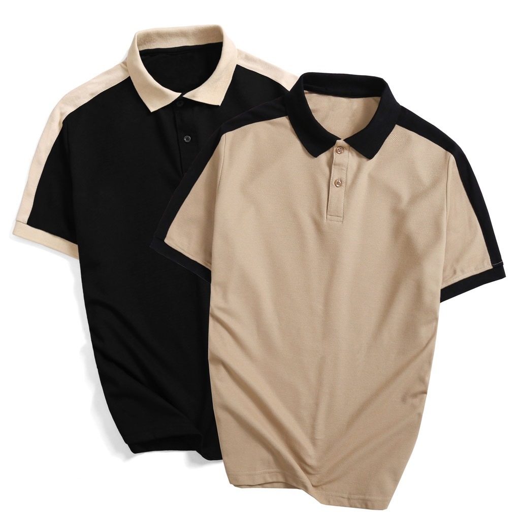 Áo Polo Nam, Áo Thun Có CổTrang Chất Liệu Thun Co Giãn Thoáng Mát ONEDAY STORE