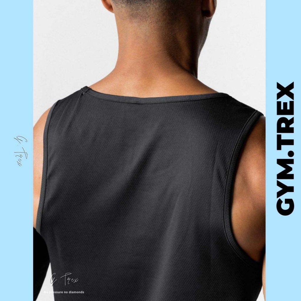 Áo ba lỗ nam tập gym, thể thao, chạy bộ vải Poly Quick Dry co dãn 4 chiều SP234