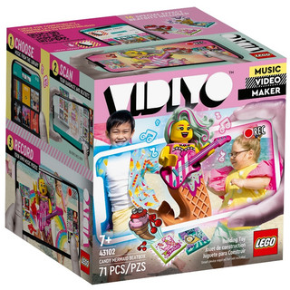 Lego vidiyo 43102 - candy mermaid beatbox - nàng tiên cá kẹo