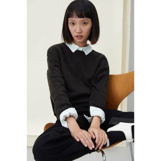 Áo len đen HM H&M sz XS, S 0902518007_hàng chính hãng authentic
