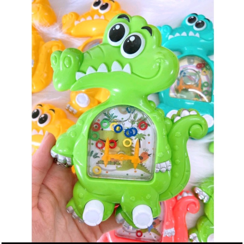 Game bấm vòng nước hình chú cá sấu dễ thương