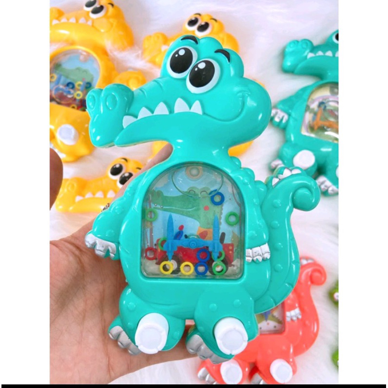 Game bấm vòng nước hình chú cá sấu dễ thương