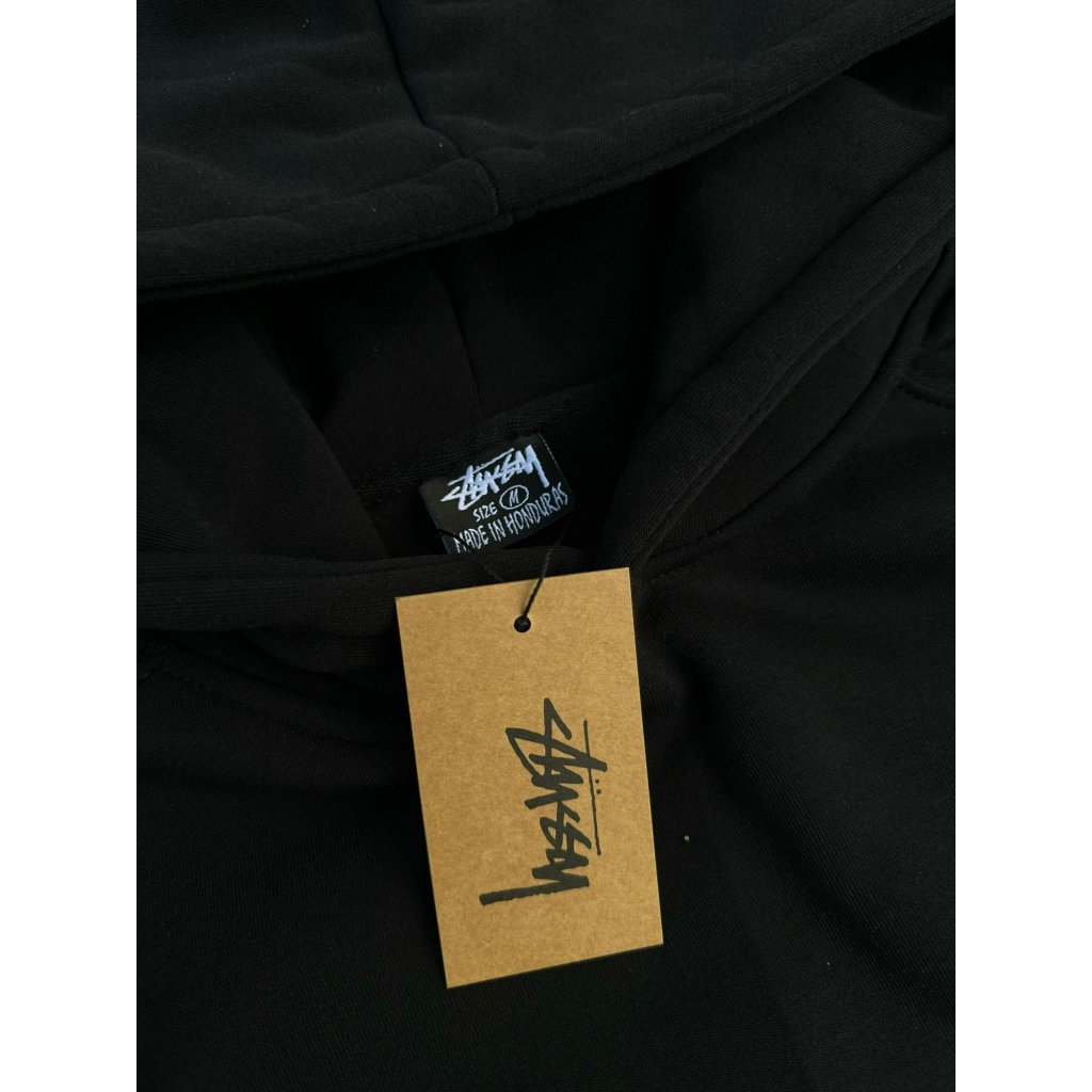 Áo Hoodie Stussy Kim Tuyến Chất Nỉ Bông Full Tem Tag, Hoodie Form rộng unisex nam nữ - repsaigon