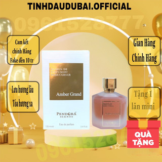 [ Tặng 1 Lăn Mini] Nước hoa Dubai Grand AMBER- 100ml