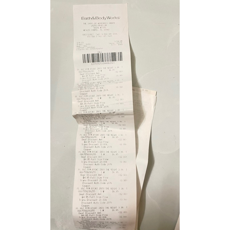 Xịt thơm dưỡng toàn thân - Bath & Body Work 236ml full size