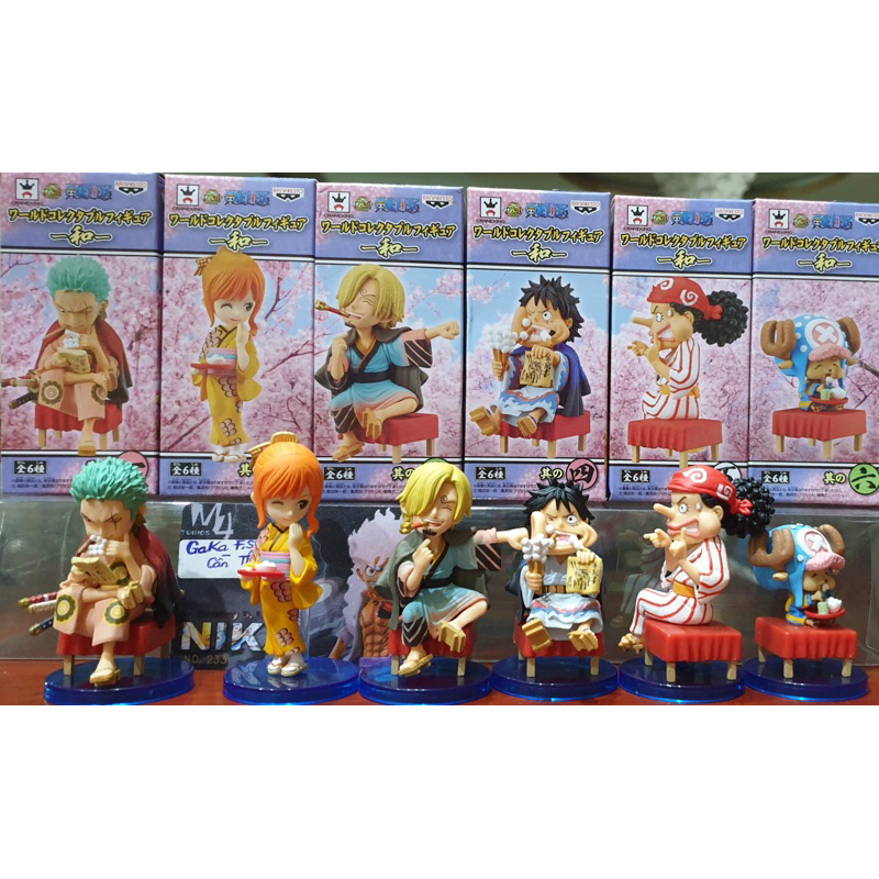 Mô hình WCF One Piece Chính hãng Bandai Nhật Bản Wa