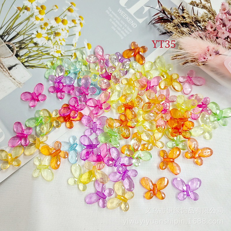 Hạt Cườm Xâu Vòng Cho Bé Họa Tiết Thiên Đỏ Dễ Thương